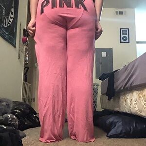 PINK Victoria's Secret Pink Wide Leg Pants